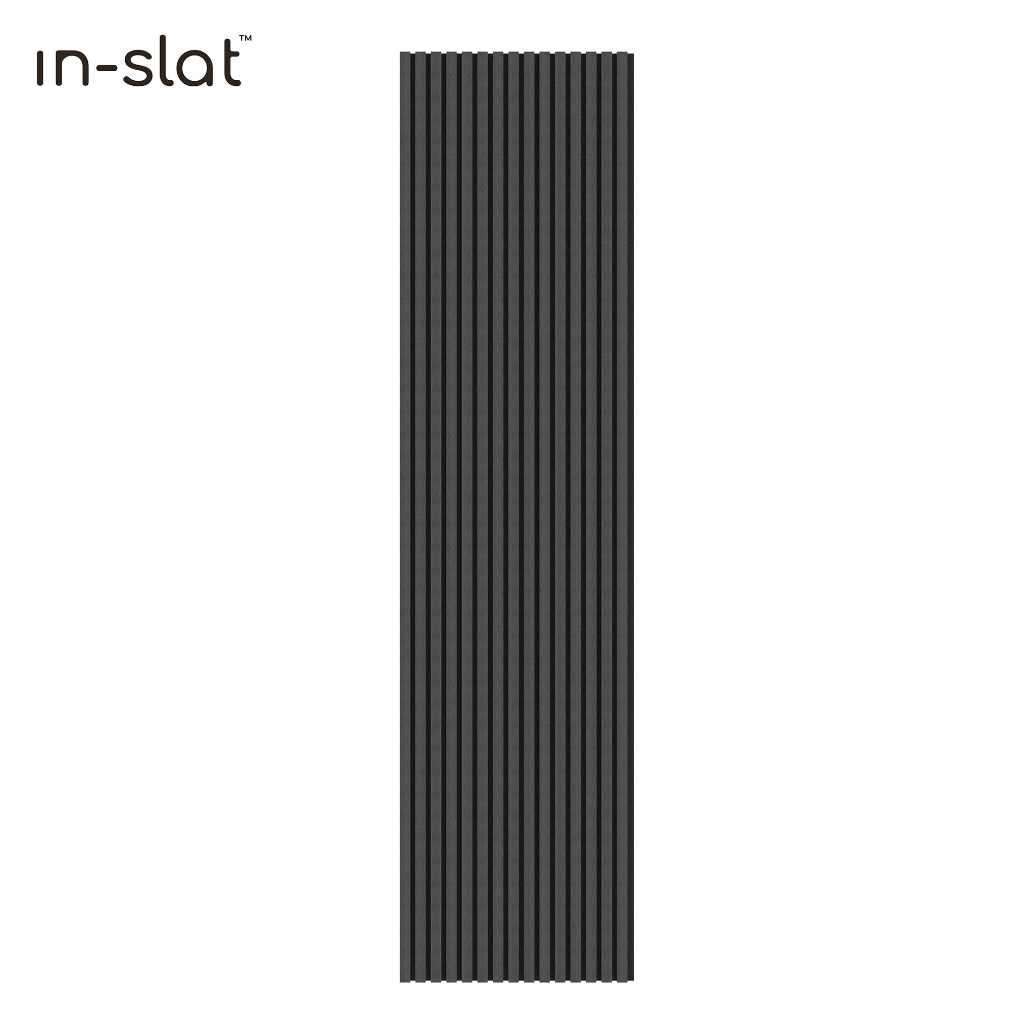 In-slat™ Acoustic Panel - Black Oak