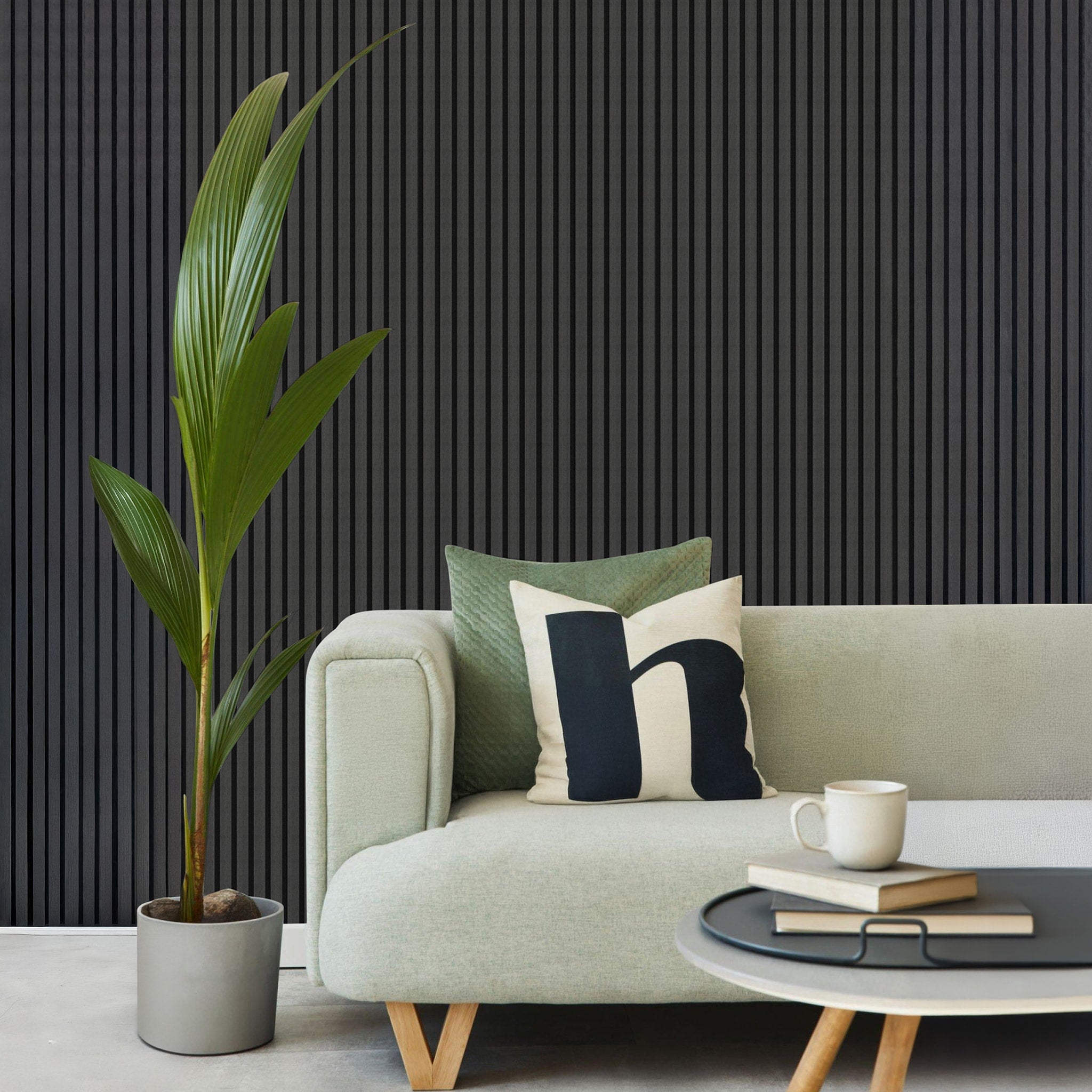 In-slat™ Acoustic Panel - Black Oak