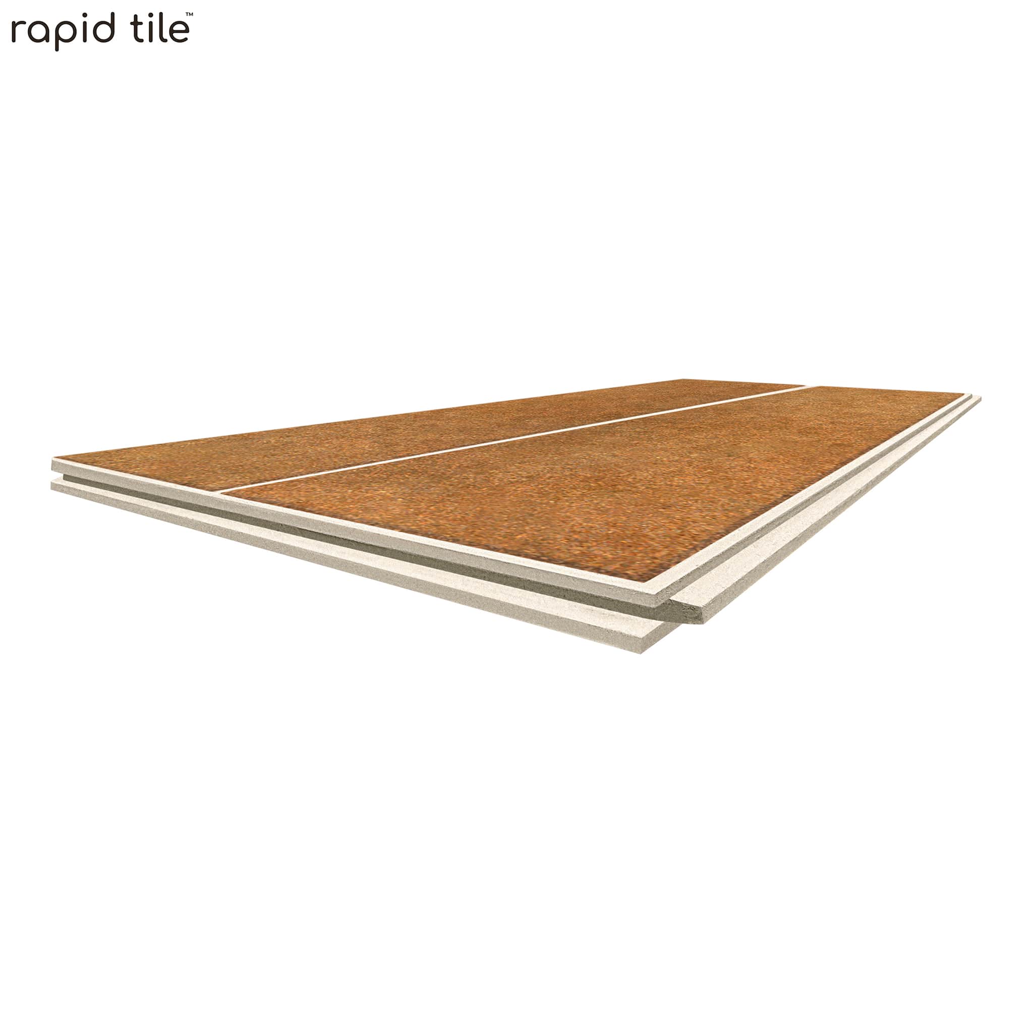 Rapid Tile™ Tile Effect Bathroom Wall Panel – Terracotta Waterproof Shower Panel