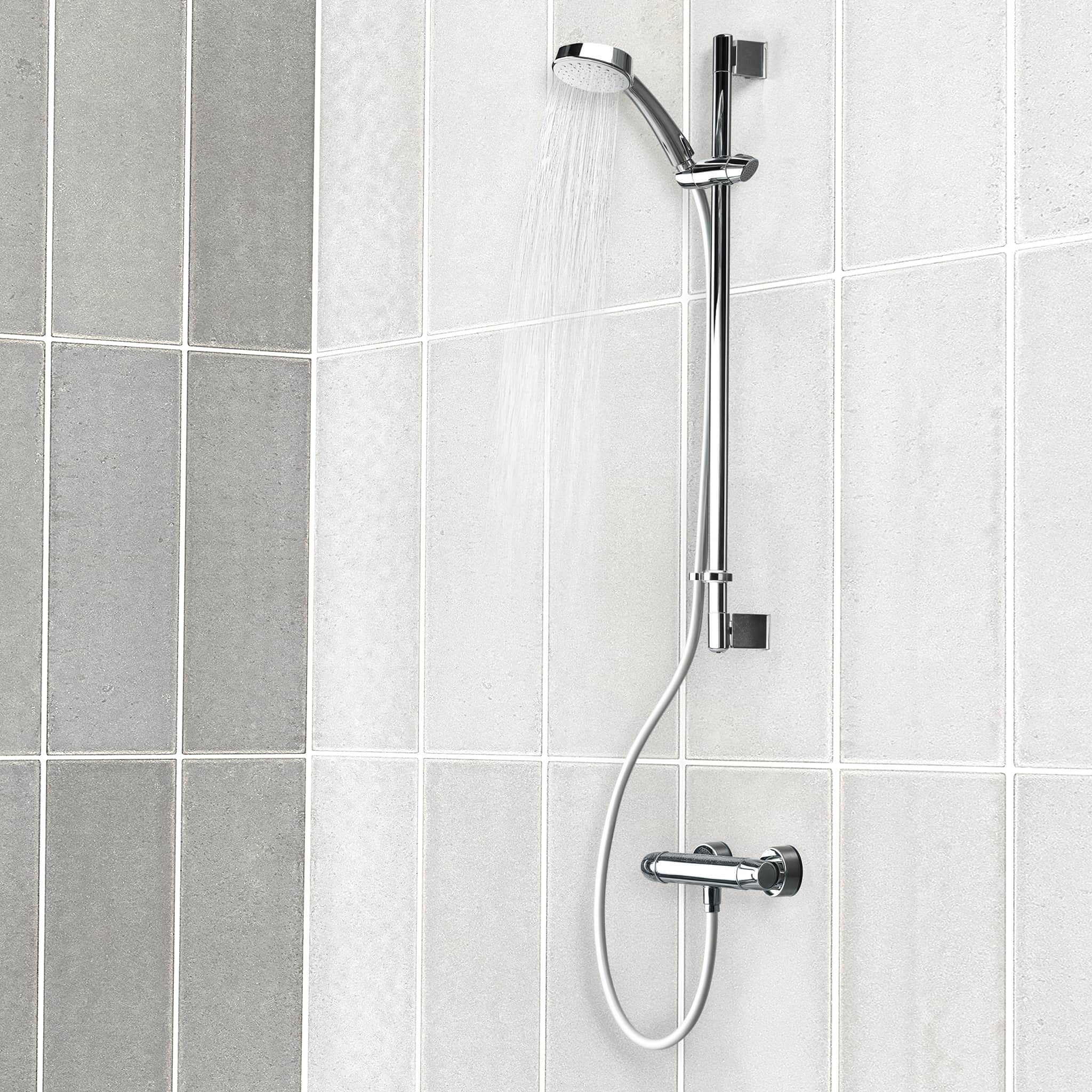 Ivory White Tile Effect Wall Panels | Rapid Tile™ Waterproof Bathroom Panels UK & Ireland