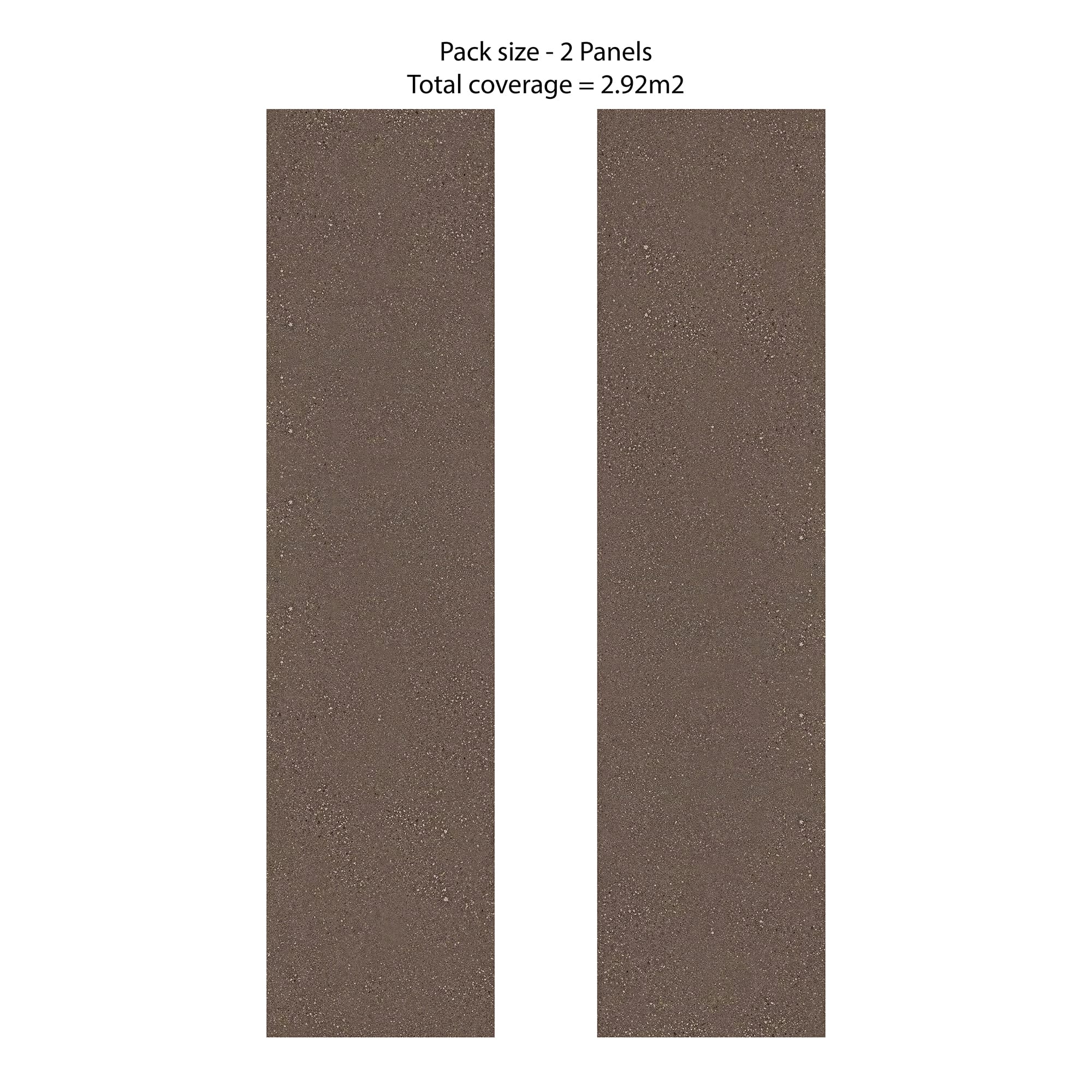 Rapid Stone™ Stone Effect Bathroom Wall Panel – Pewter Waterproof Shower Panel